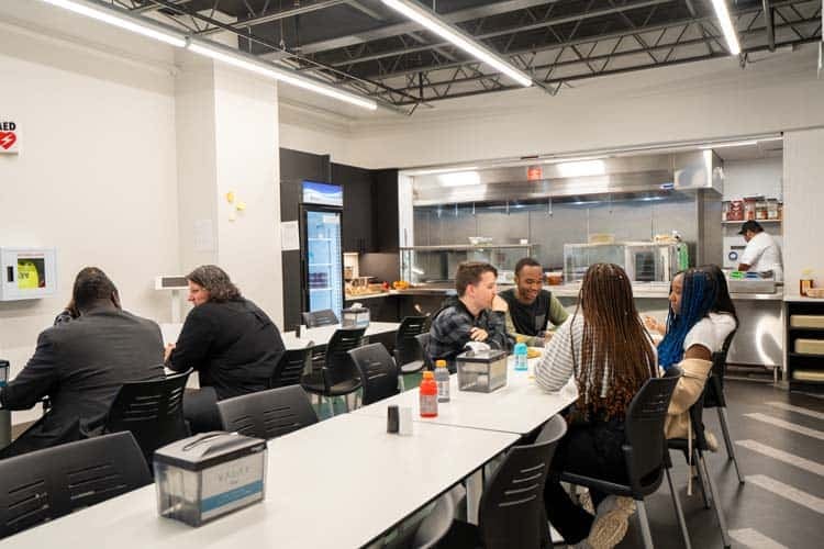 Montville Adolescent Center-Dining area